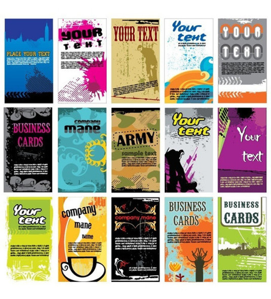 100 Tarjetas Personales De 300grs Simple Faz Full Color! 0