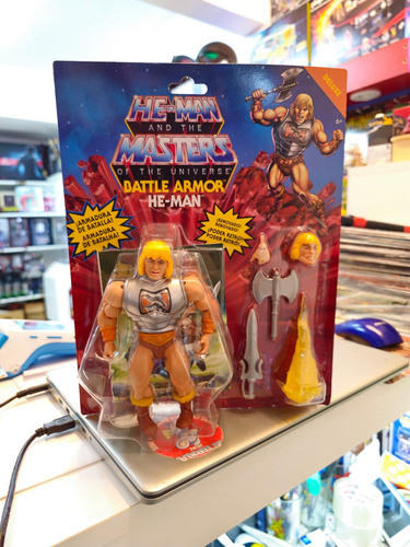 Motu Origins He Man Battle Armor - Mattel - Eternia Store 1