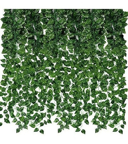 Guirnaldas De Hiedra Artificial X24u. 2.2m Cada Una 0