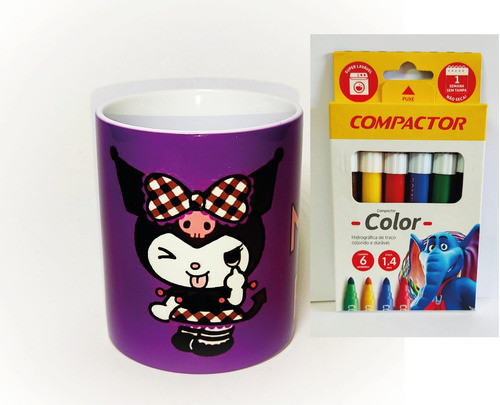 Porta Lápices Personalizados + Caja De Marcadores Oferta 0