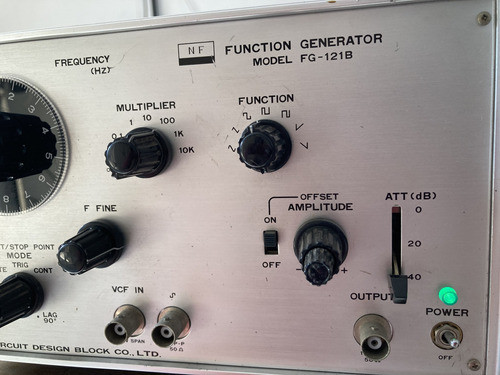 Gerador De Função Nf Marca Japonesa. Otimo Equipamento 1