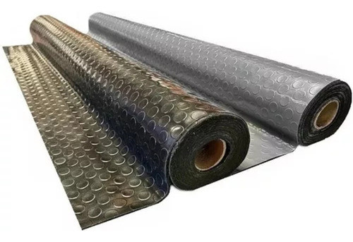 Piso Pvc Tipo Goma Moneda En Rollo X M2 0