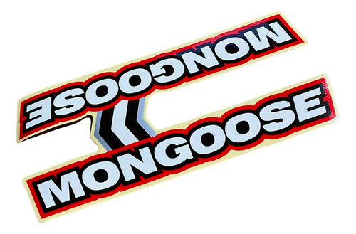 Calco Sticker Mongoose Original ¡bicicleta Bmx Mtb! Grande 0