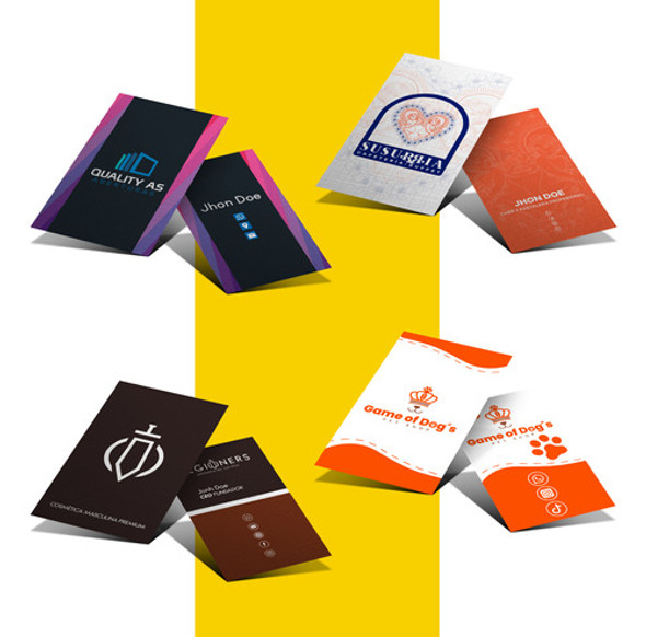 Diseño Tarjetas Personales | Marca | Negocio | Emprendimient 1