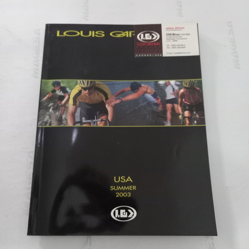Catalogo Louis Garneau 2003 Productos Ciclismo 112 Pág 0