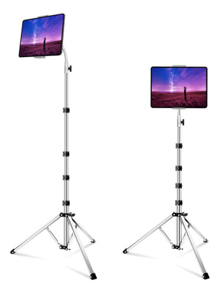 Elitehood Soporte De Trpode De Aluminio Para iPad, Soporte D 0