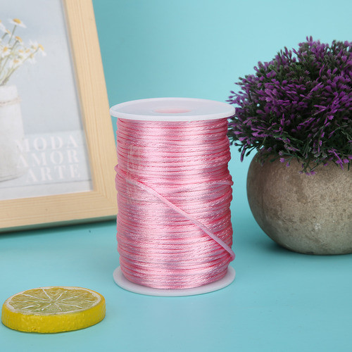 Cordão De Cetim Trançado De Nylon De 6,5 Cm Para Joias Chine 1