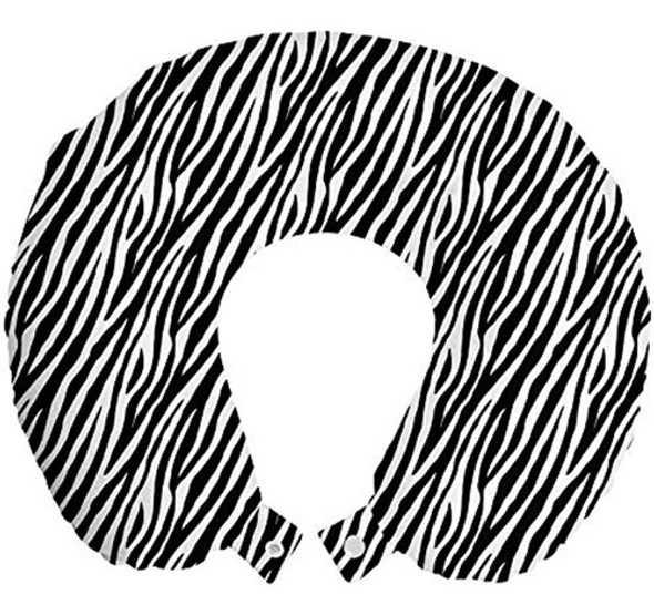 Ambesonne Almohada De Viaje Con Estampado De Cebra Descanso 0