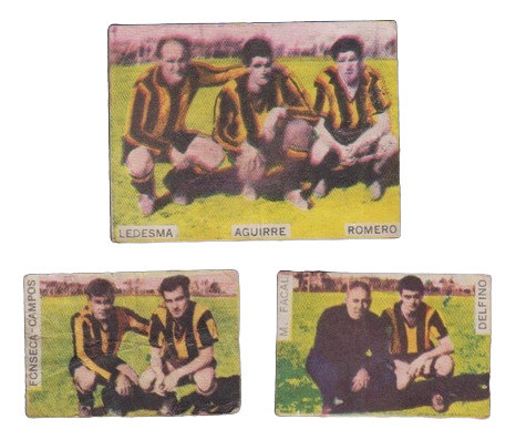 Futbol Lote 3 Figuritas Jugadores Peñarol Album Londres 66 0