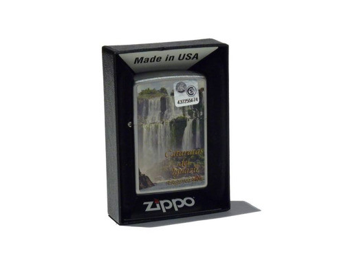Encendedor Zippo Cataratas De Iguazu Made In Usa 28479 0