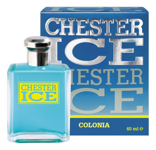 Chester Ice Eau De Cologne Masculina 60ml 0