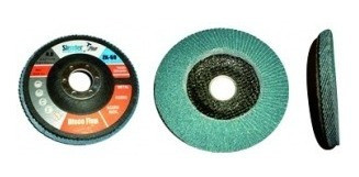 Disco Flap Óx.zirc.(a.inox.ac.alu) Slender-pro  115mm Zk 0