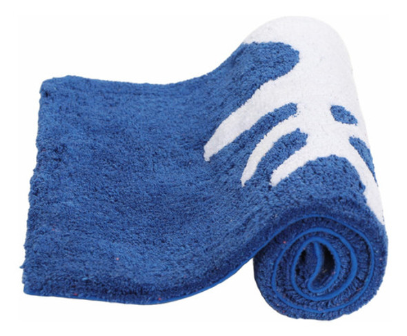 Voyzz Home Lujosa Alfombra De Bano De Algodon Copetudo, Pelo 0