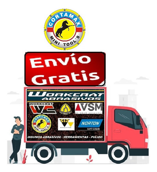 4 Lija Banda 75 X 1500 Ceramico Vsm 36/60/80/120 Acero 1