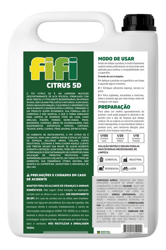 Citrus 5d 5litros Fifi 1