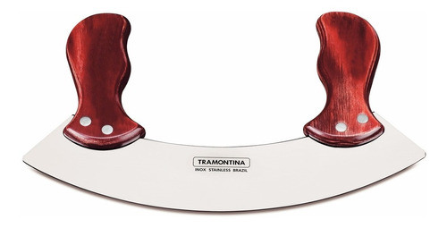 Cuchilla Medialuna Picar Tramontina Polywood Madera Laqueada 0