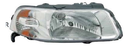Semióptica Izquierda Vw Gol G3 2000...2004 -(lámpara H4) Tyc 0