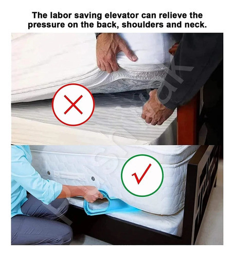 Levanta Colchon Asistente Para Tender La Cama X 2 Unidades 1