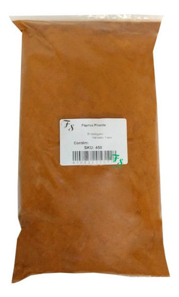 Páprica Picante - Pacote Com 500 Gramas 0