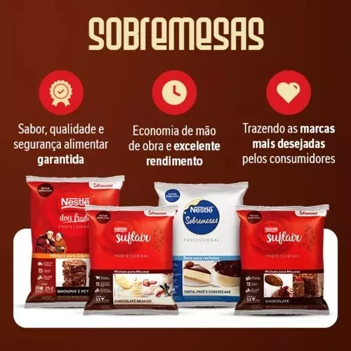 Base Para Recheio De Torta Nestlé 600g 1