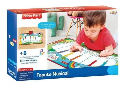 Fisher Price Tapete Musical Eletrônico F00059 0