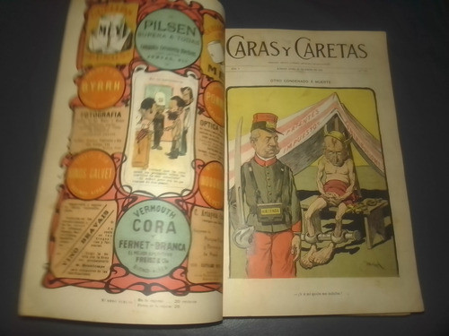 Caras Y Caretas 1902 1° Semestre 25 Revistas 170/195 0
