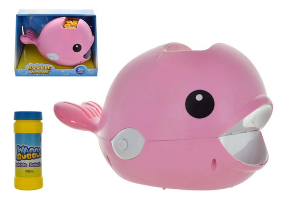 Burbujero En Forma De Ballena A Pilas Con Liquido Especial 0