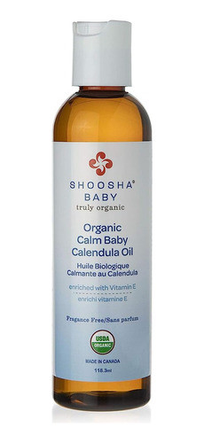 Shoosha Calm Baby Calendula Oil Unscented 0