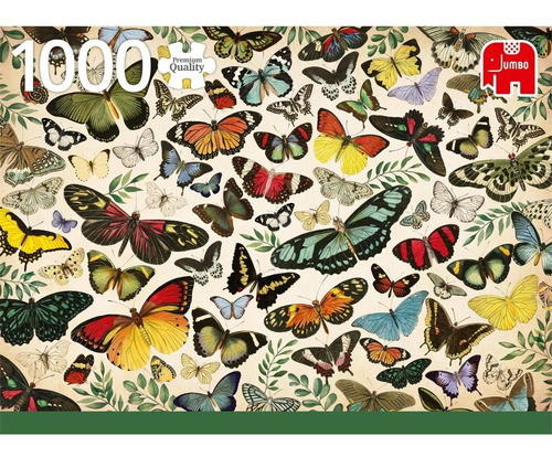 Rompecabezas Puzzle 1000 Piezas Jumbo Diset Butterfly Poster 0