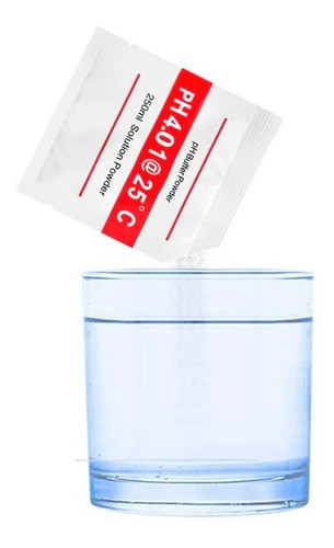Buffer Ph Sobre 4,01 Calibracion Phmetro Solución Para 250ml 1