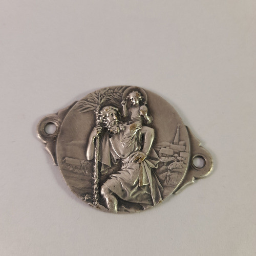 Antiguo San Cristobal Protector De Los Viajantes Chóferes 0