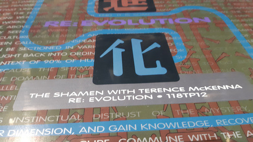 Shamen Terence Mckenna Re Evolution Vinilo Maxi Poster Uk 93 1