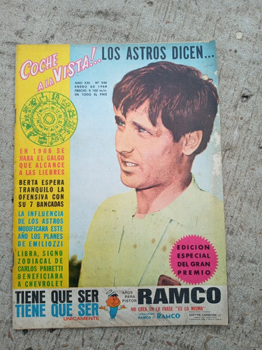 Coche A La Vista N.246 Enero 1968 Edicion Especil G.premio 0