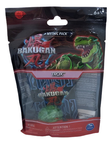 Bakugan - Figura Básica Trox En Bolsa - 96708 0