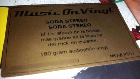 Soda Stereo Soda Stereo Lp Nuevo Sony Music 2013 Music On 1