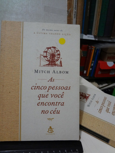 Livro As Cinco Pessoas Que Você Encontra No Céu Mitch Albom 0