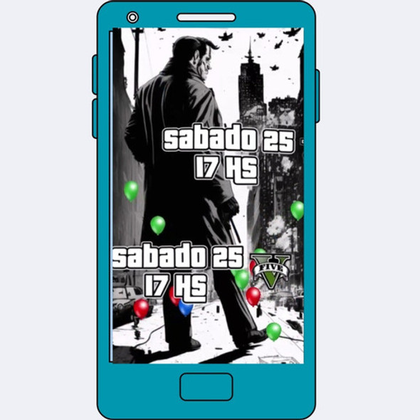 Invitación Digital Personalizada Gta 1 Invitación Digital Personalizada Gta 1