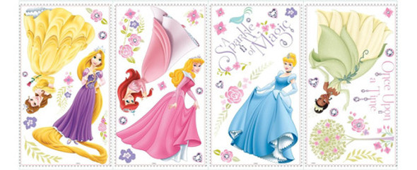 Calcomanías De Pared De Princesa De Disney Princess Pegatina 0