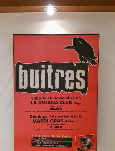 Poster Buitres 1 Metro X 70 Cm Impecable! 0