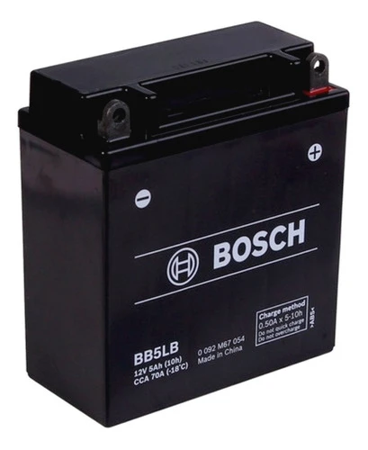 Bateria Bosch 12n5-3b Bb5lb Para Motomel B 125 Y Zanella Due 1
