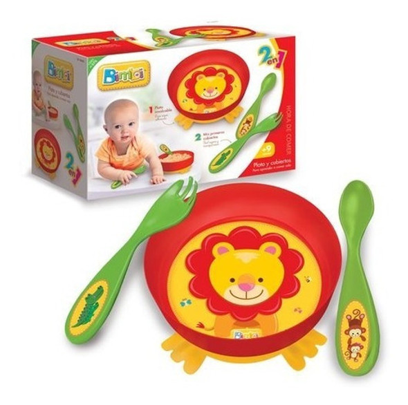 Bimbi Set Plato + Cubierto 01-0232 Srj 1