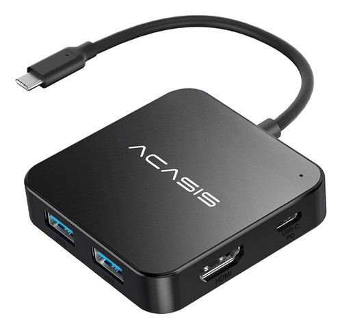 Hub Usb C Adaptador Multipuerto 6 En 1 Usb C Hub Con 4k Hdmi 0