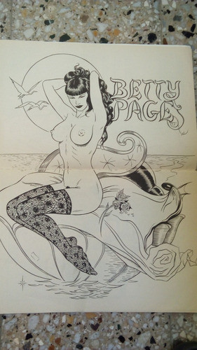 Betty Page The 50´s Rage , A Pin-up Portfolio By Don Paresi 1
