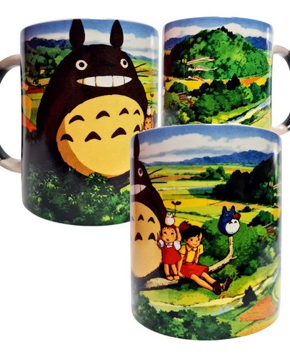 Taza Magica Mi Vecino Totoro Paisaje 0