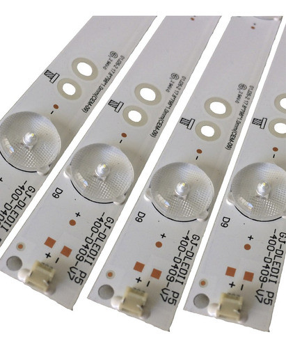 Kitx4 De 9 Leds Philips 40pfg5100 80cm 1