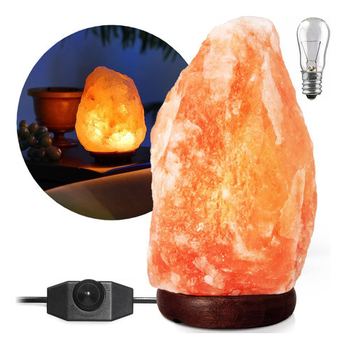 Lampara De Sal Luz Del Himalaya - 2 A 3 Kg Calidad Everest 0