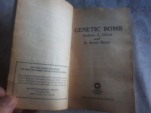 Genetic Bomb - Andrew J. Offutt - D. Bruce Berry - En Ingles 1