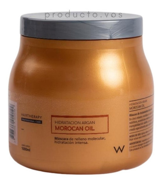 Hair Therapy Mascara Morocan Oil Argan Hidrata Y Nutre 1kg 0