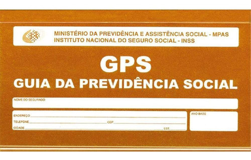 Impresso Previdencia Social Carne Gps 12x2 Vias 180x110mm 0