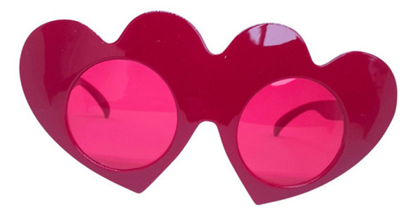 Combo Anteojos Corazon Rojos X3 Poker Cotillon Disfraz Fiest 0